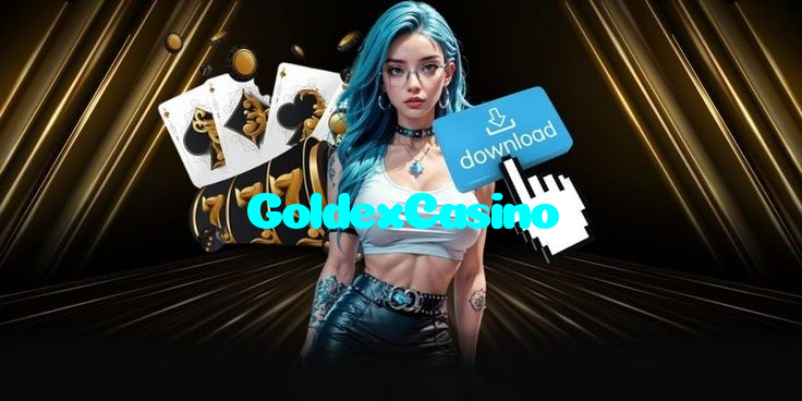 GoldexCasino casino presented on mobile device in Pakistan with slots and live games